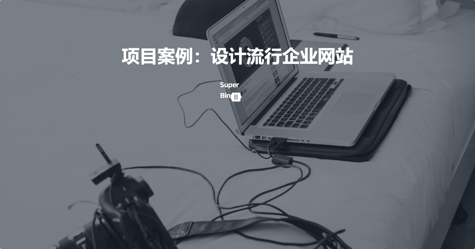 11-项目案例:设计流行企业网站